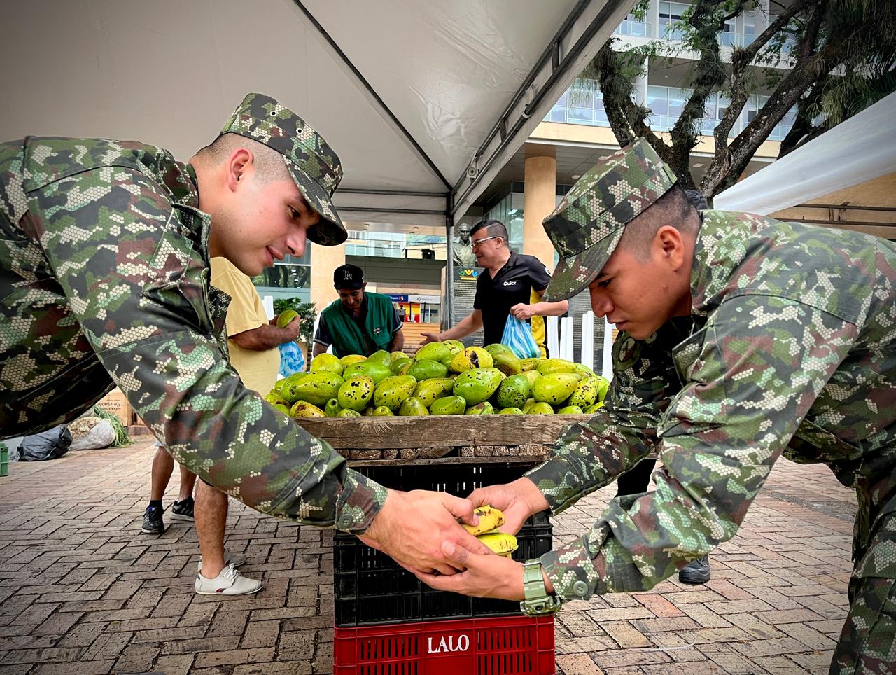 Con el apoyo a productos agrícolas y artesanales, el Ejército impulsa la economía local 1 Con el apoyo a productos agrícolas y artesanales, el Ejército impulsa la economía local 1