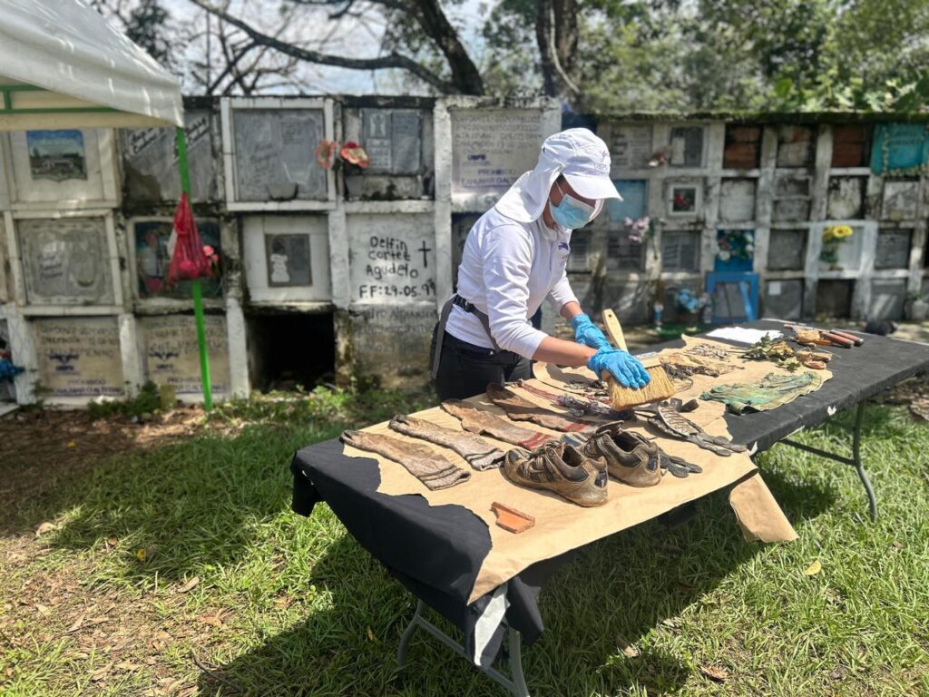 En Fuentedeoro, recuperaron 45 cuerpos de personas dadas por desaparecidas