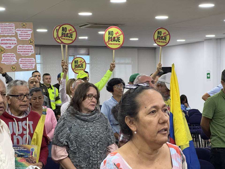 Controversia por peajes en el Meta llegará al Congreso, luego de audiencia pública en Villavicencio 1 Controversia por peajes en el Meta llegará al Congreso, luego de audiencia pública en Villavicencio 1