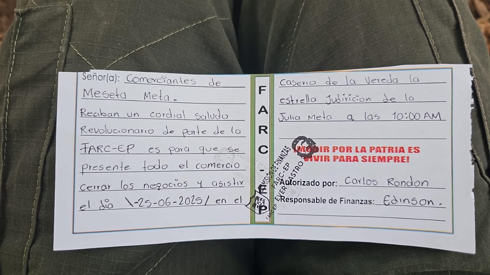El terror de ‘Calarcá’ e ‘Iván Mordisco’ en el Meta 3 El terror de ‘Calarcá’ e ‘Iván Mordisco’ en el Meta 3