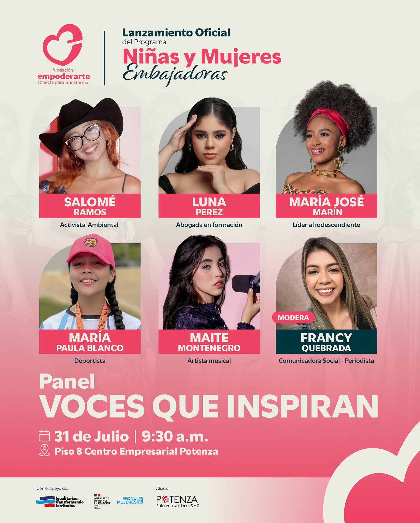 Así será el evento que formará lideresas del futuro en Villavicencio este 31 de julio 2