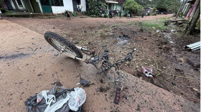 Calamar bajo asedio: atentados con moto bomba y drones sacuden al Guaviare tras marcha por la paz 1