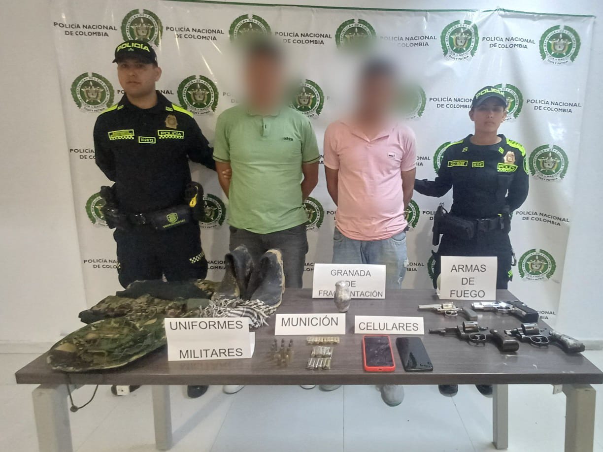 Golpe a la delincuencia en operativos de la Policía en el Meta 1 Golpe a la delincuencia en operativos de la Policía en el Meta 1