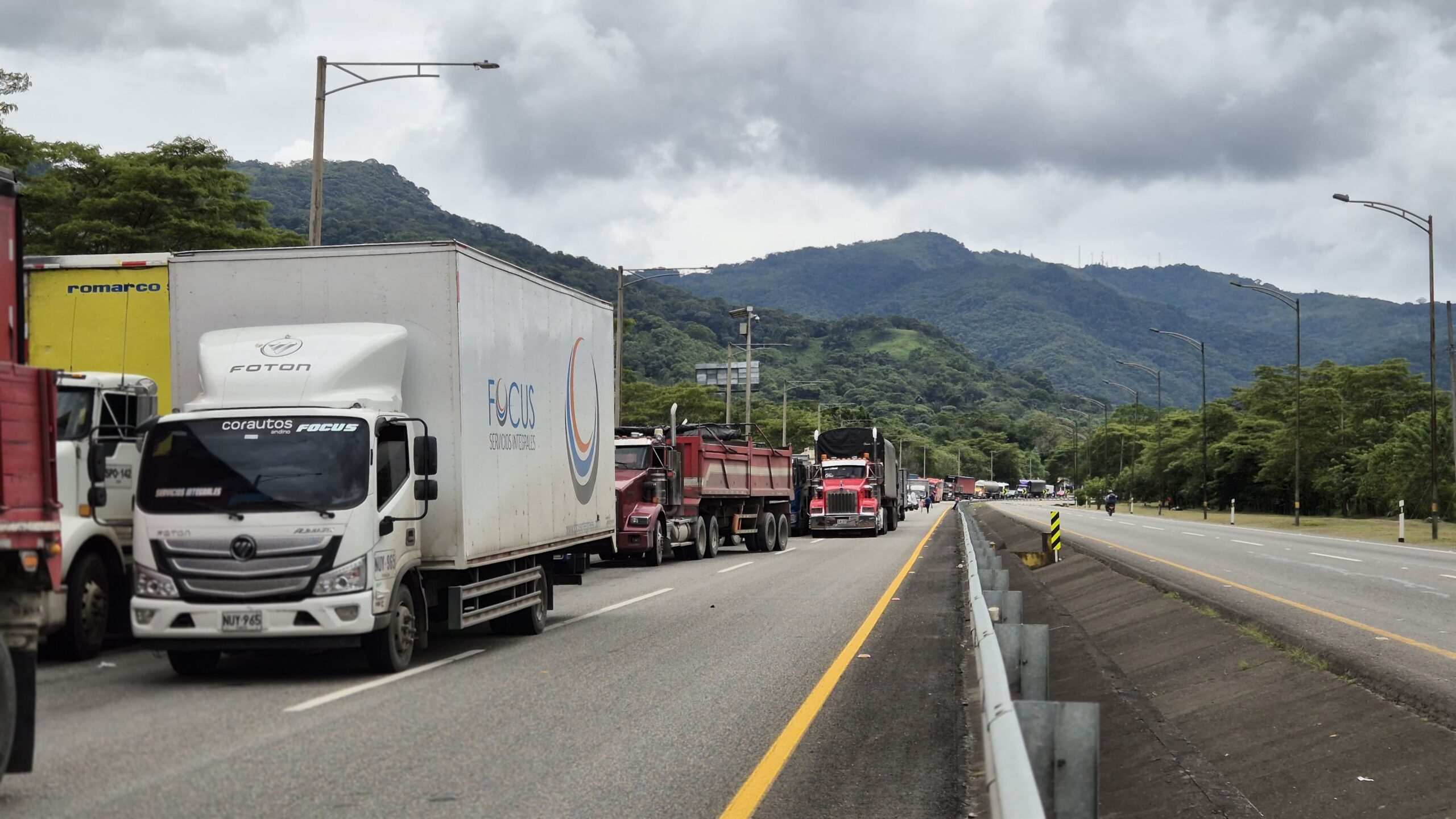 Paro arrocero: reducen bloqueos y anuncian nuevos horarios de paso en la vía al Llano 1