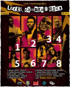 'Luces, cámara y rock': el cineforo que explora la música alternativa 2