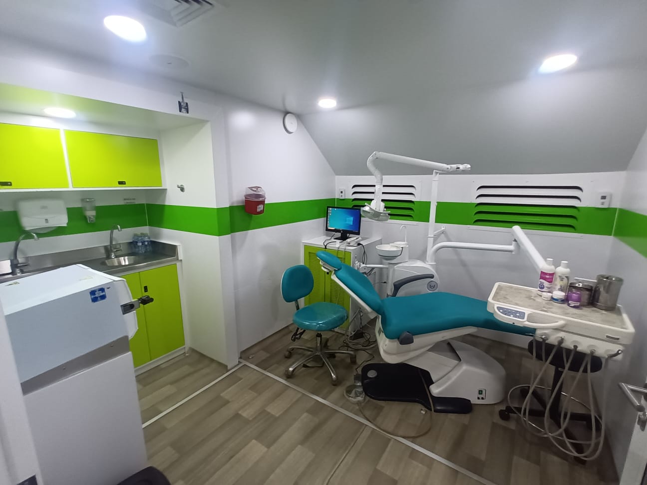 Una unidad médica sobre ruedas comienza su recorrido por el Meta 1 Una unidad médica sobre ruedas comienza su recorrido por el Meta 1