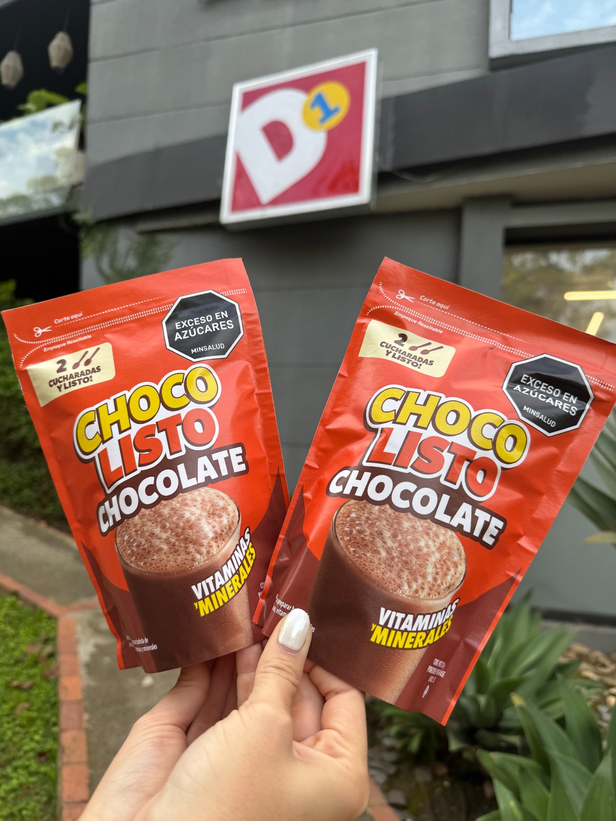 Chocolisto estará disponible en todas las tiendas D1 de la Región Oriente 1