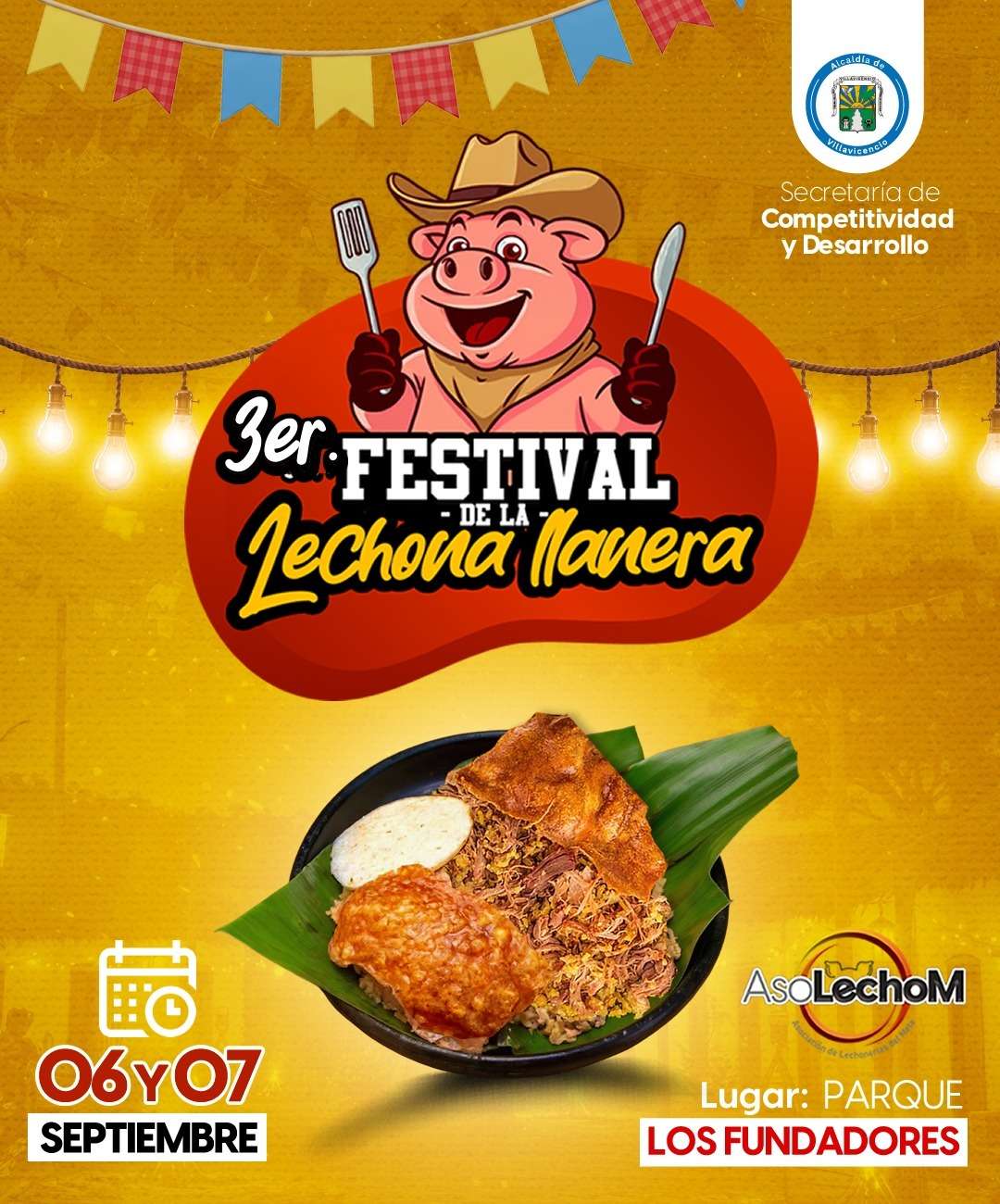 Gastronomía, música y deporte: así será la tercera versión del Festival de la Lechona Llanera 2 Gastronomía, música y deporte: así será la tercera versión del Festival de la Lechona Llanera 2