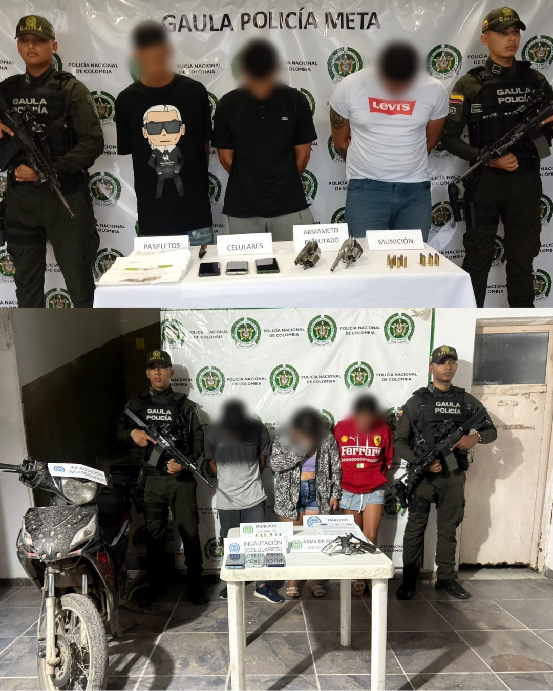 Policía asesta golpe a estructura criminal ‘Los Juanitos’ en el Meta 25