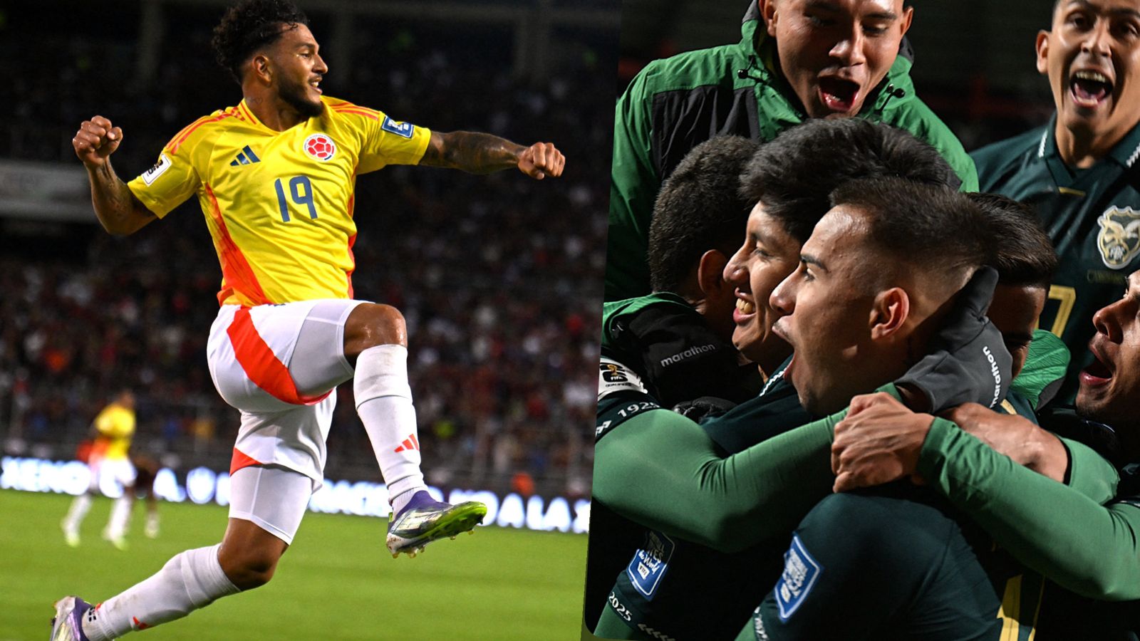 Eliminatorias de infarto: goleada de Colombia y milagro boliviano 1 Eliminatorias de infarto: goleada de Colombia y milagro boliviano 1