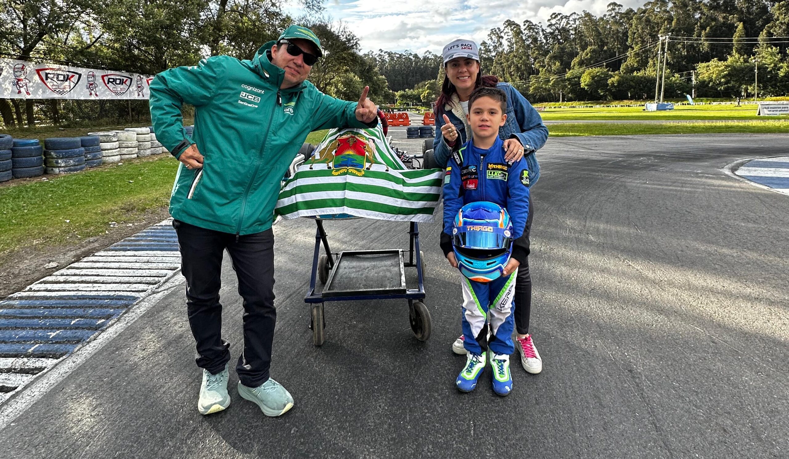 Orgullo Llanero: Villavicense brilla en el kartismo y llevará la bandera de Colombia a Italia 3 Orgullo Llanero: Villavicense brilla en el kartismo y llevará la bandera de Colombia a Italia 3