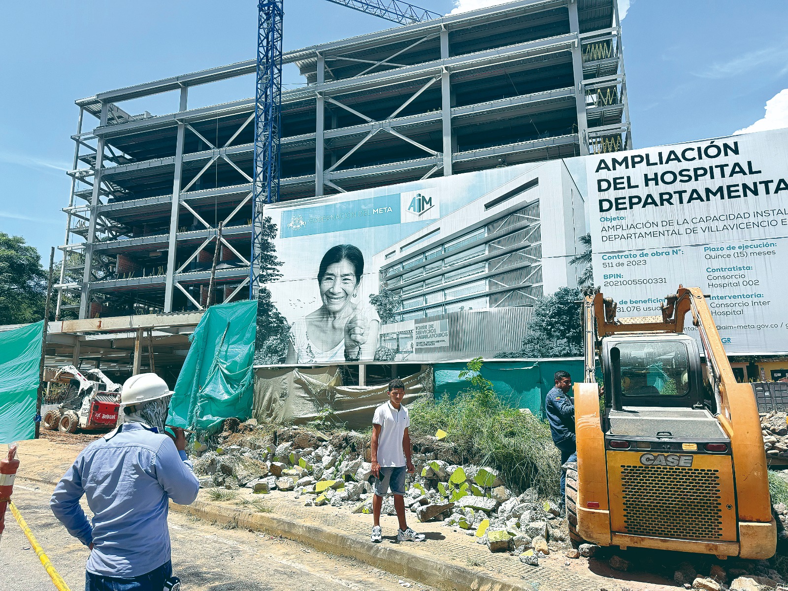 Nueva torre del Hospital Departamental: 55% de avance, tres prórrogas y una millonaria adición presupuestal 2 Nueva torre del Hospital Departamental: 55% de avance, tres prórrogas y una millonaria adición presupuestal 2