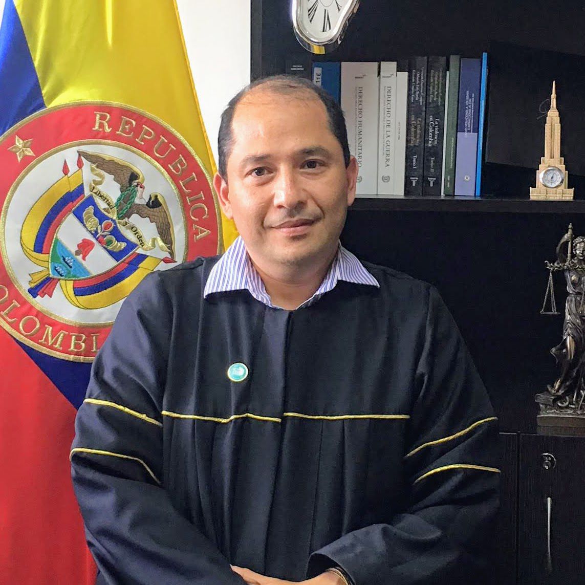 Llanero elegido mejor magistrado de Colombia