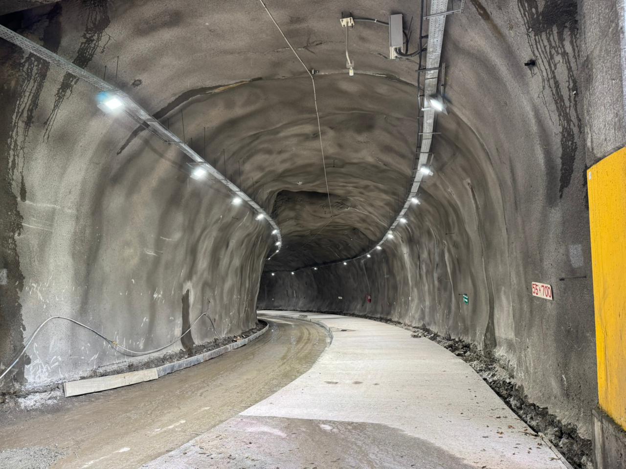 Avanzan las reparaciones en el túnel de Quebradablanca 1 Avanzan las reparaciones en el túnel de Quebradablanca 1