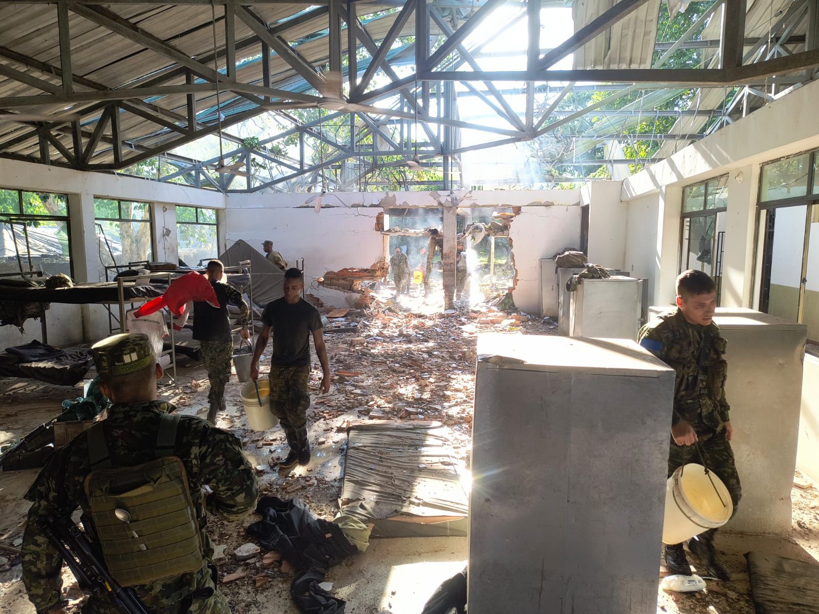 Lo que se sabe sobre el ataque del Eln contra batallón del Ejército en Arauca 1 Lo que se sabe sobre el ataque del Eln contra batallón del Ejército en Arauca 1