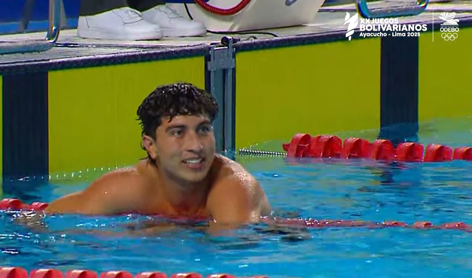 El primer nadador nacido en el Meta en ganar una medalla de oro en categoría Open. 