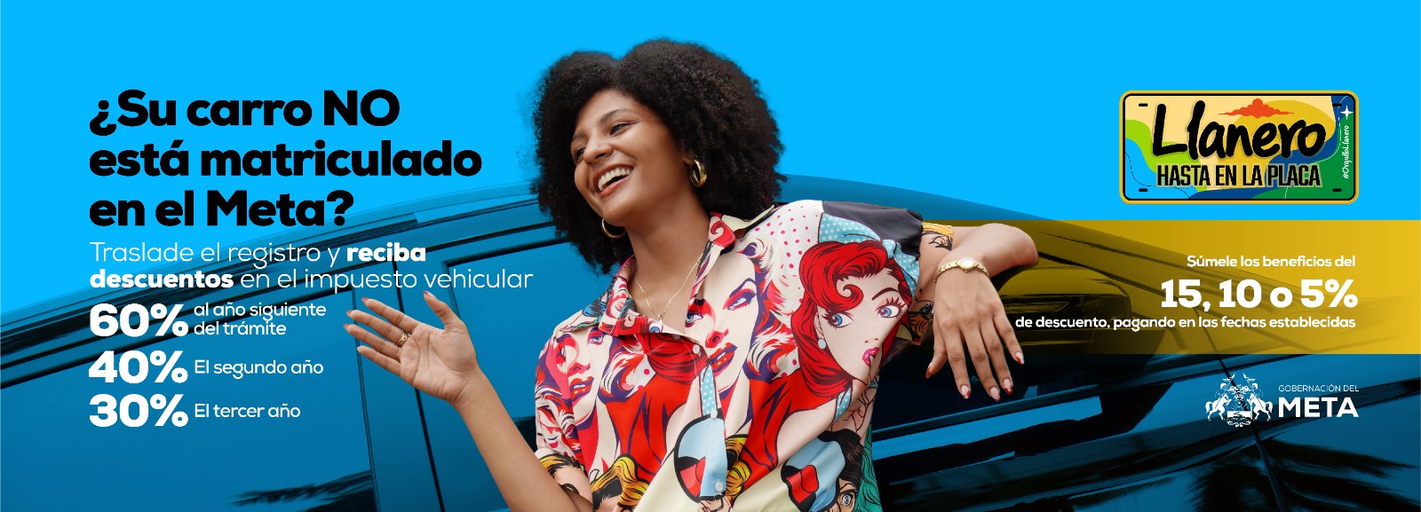 Últimos meses para acceder a descuentos en el impuesto vehicular en el Meta 2 Últimos meses para acceder a descuentos en el impuesto vehicular en el Meta 2