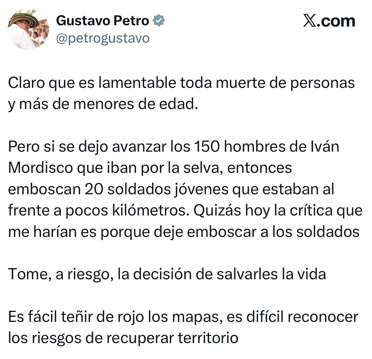 Defensoría del Pueblo cuestionó bombardeo donde murieron seis menores: Petro defendió la operación 2 Defensoría del Pueblo cuestionó bombardeo donde murieron seis menores: Petro defendió la operación 2