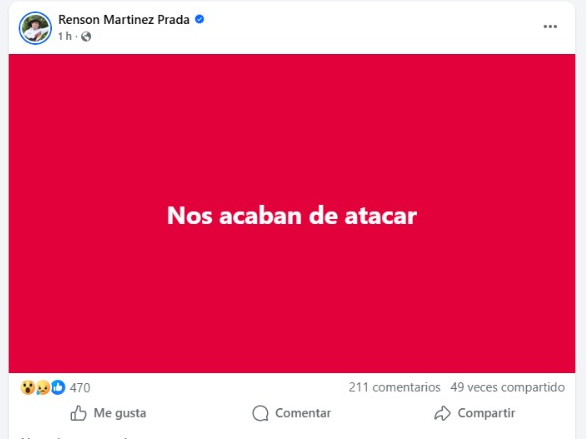 Renson Martínez, gobernador de Arauca, fue víctima de un ataque armado en Tame 2 Renson Martínez, gobernador de Arauca, fue víctima de un ataque armado en Tame 2