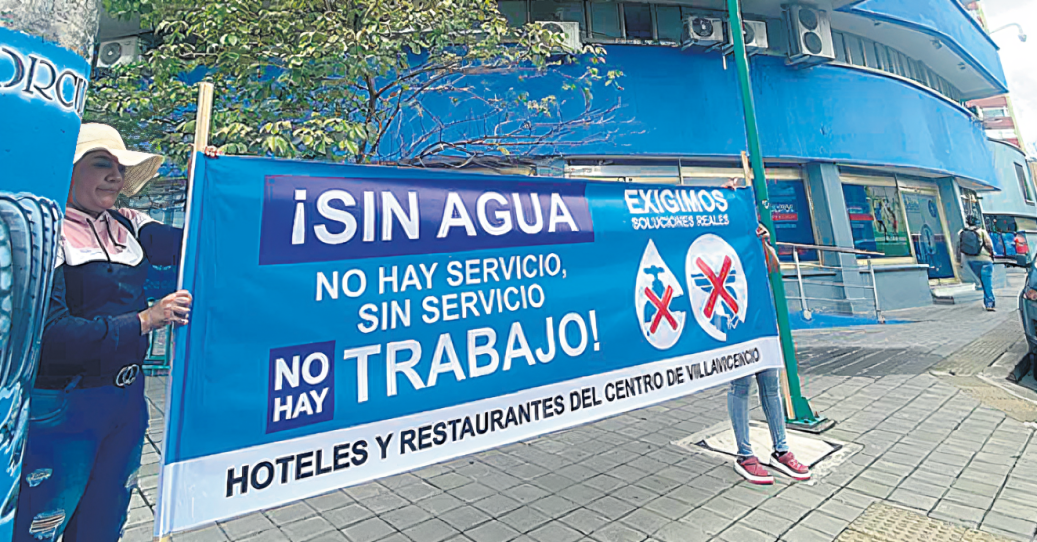 La crisis del agua que deja en números rojos al comercio en Villavicencio 1