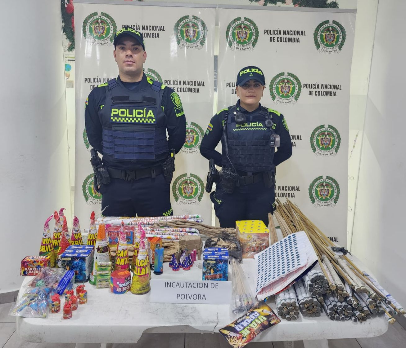 Operativos en Villavicencio dejan capturados y pólvora incautada durante Nochebuena 17