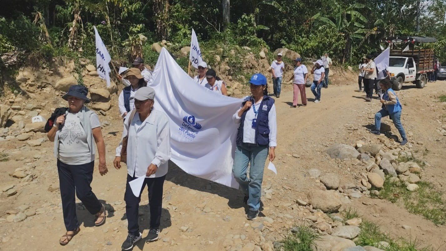 Comunidades de El Castillo, Meta marcharon por la paz en medio de denuncias por violencia 14