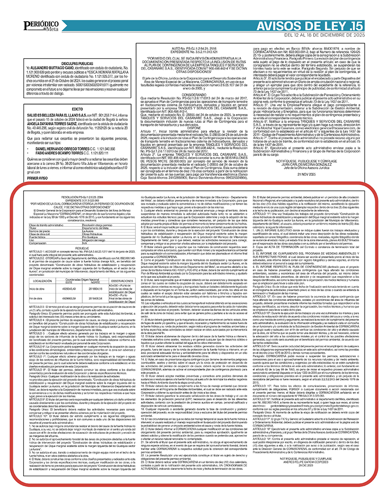 RESOLUCIÓN PS-GJ.1.2.6.23. 2584 EXPEDIENTE 3.37.3.023.083 1