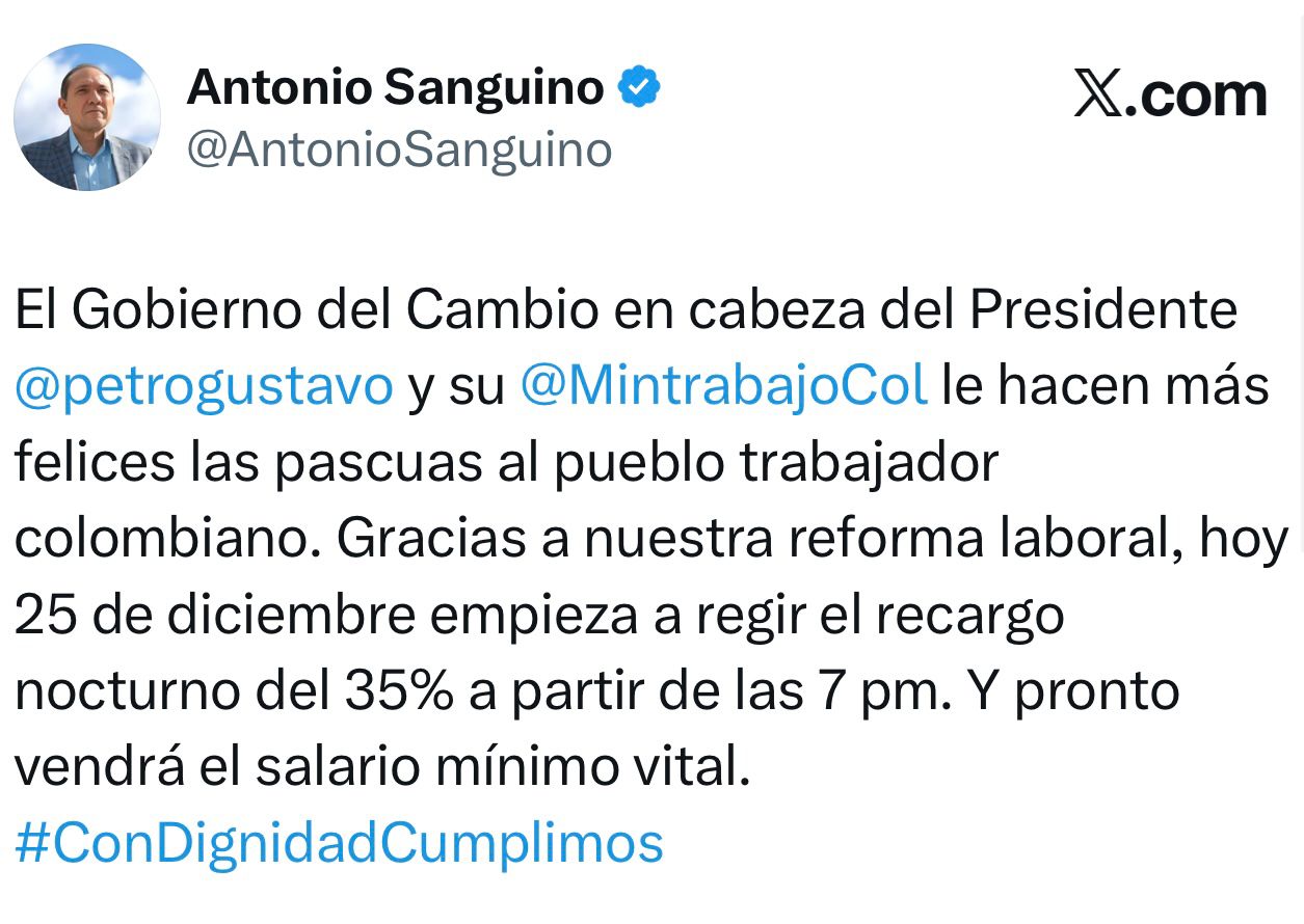 Mintrabajo señala que decisión sobre alza del salario mínimo 2026 aún está en cálculos 2