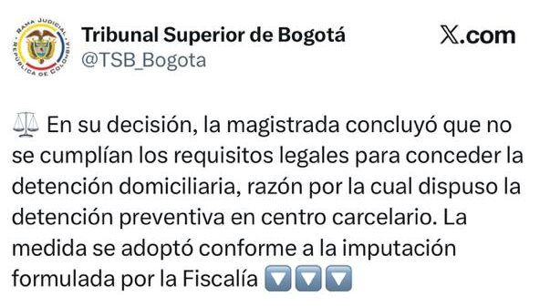 Tribunal ordena cárcel contra exministros Velasco y Bonilla por caso UNGRD 2