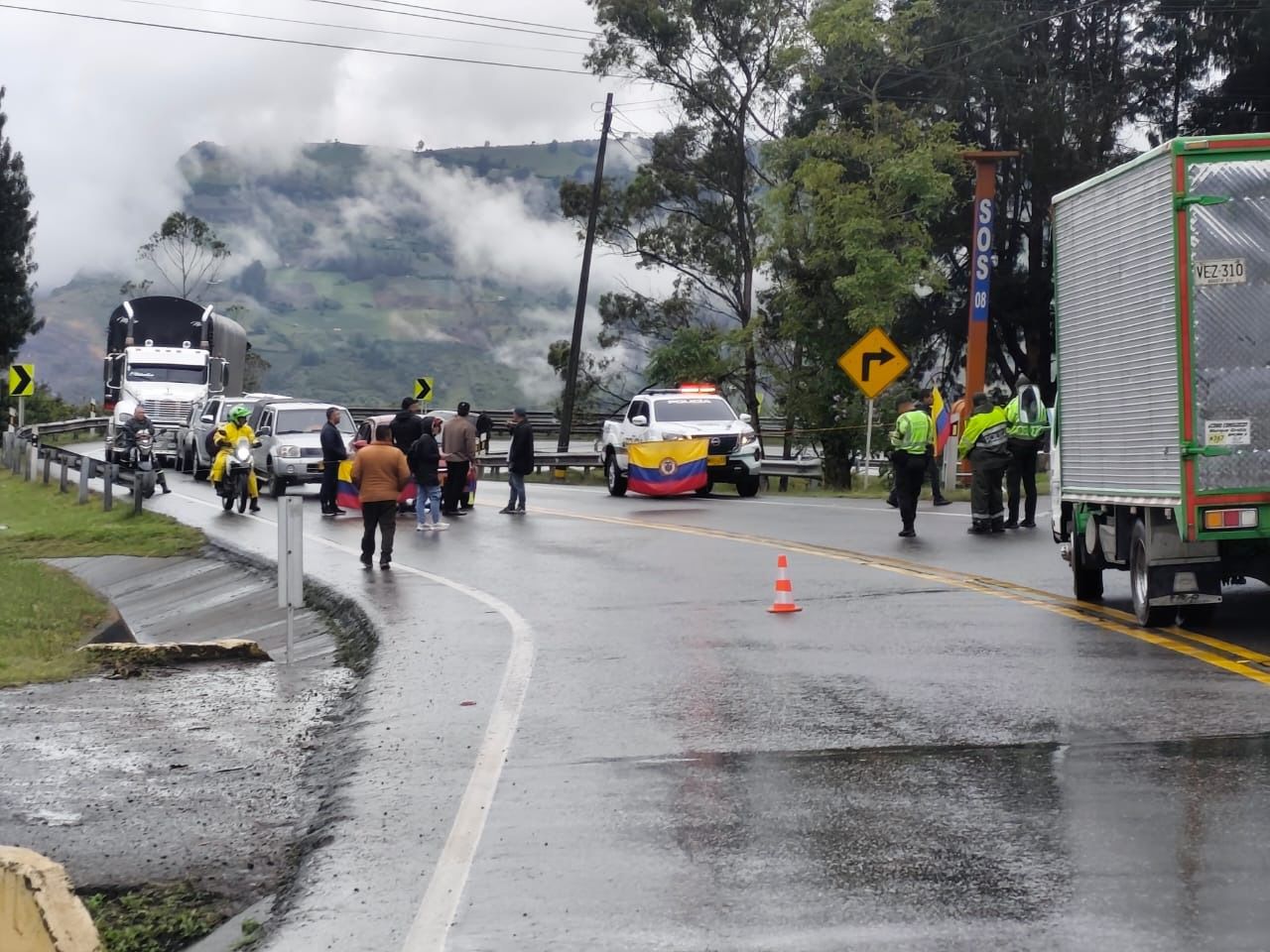 El alto costo de los bloqueos en la Vía al Llano 1