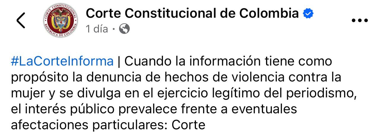 Corte protege libertad de prensa en denuncias de violencia contra la mujer 3 Corte protege libertad de prensa en denuncias de violencia contra la mujer 3