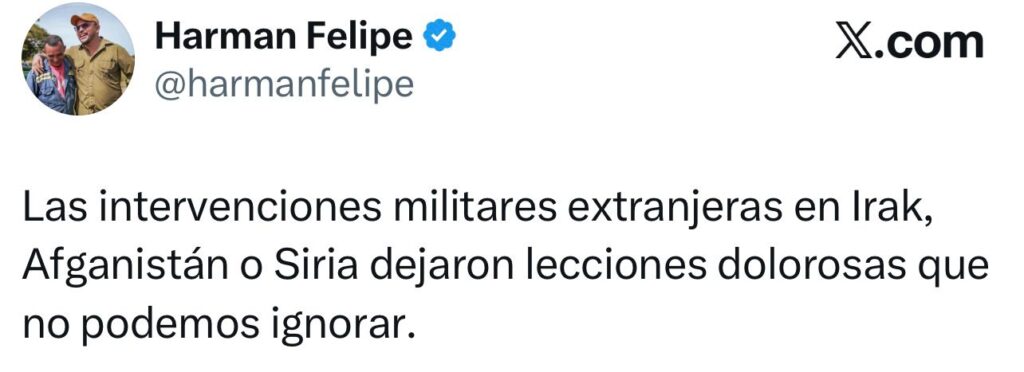 Dirigentes políticos del Meta reaccionan a la captura de Nicolás Maduro 2 Dirigentes políticos del Meta reaccionan a la captura de Nicolás Maduro 2