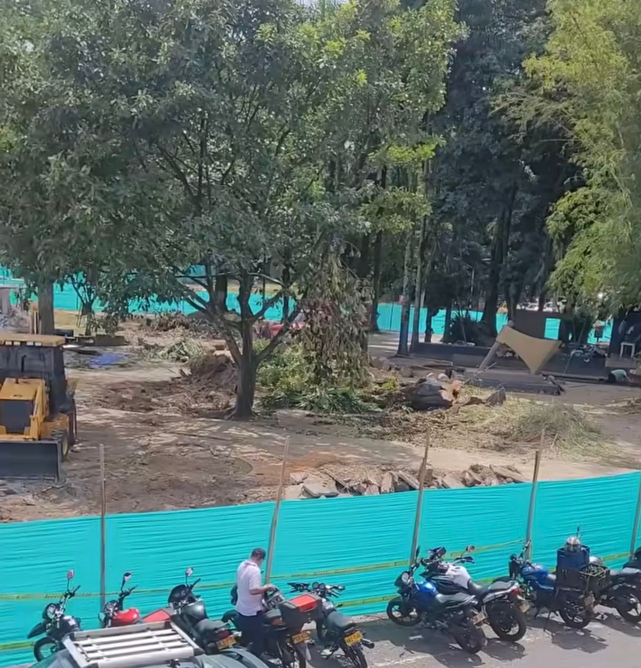 Se define el futuro de los vendedores en el Parque del Hacha 1