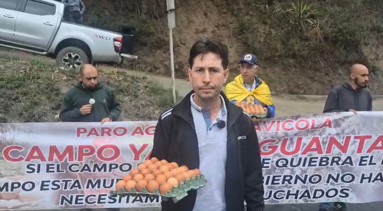 Productores avícolas advierten quiebra del sector tras protesta en la vía al Llano 4