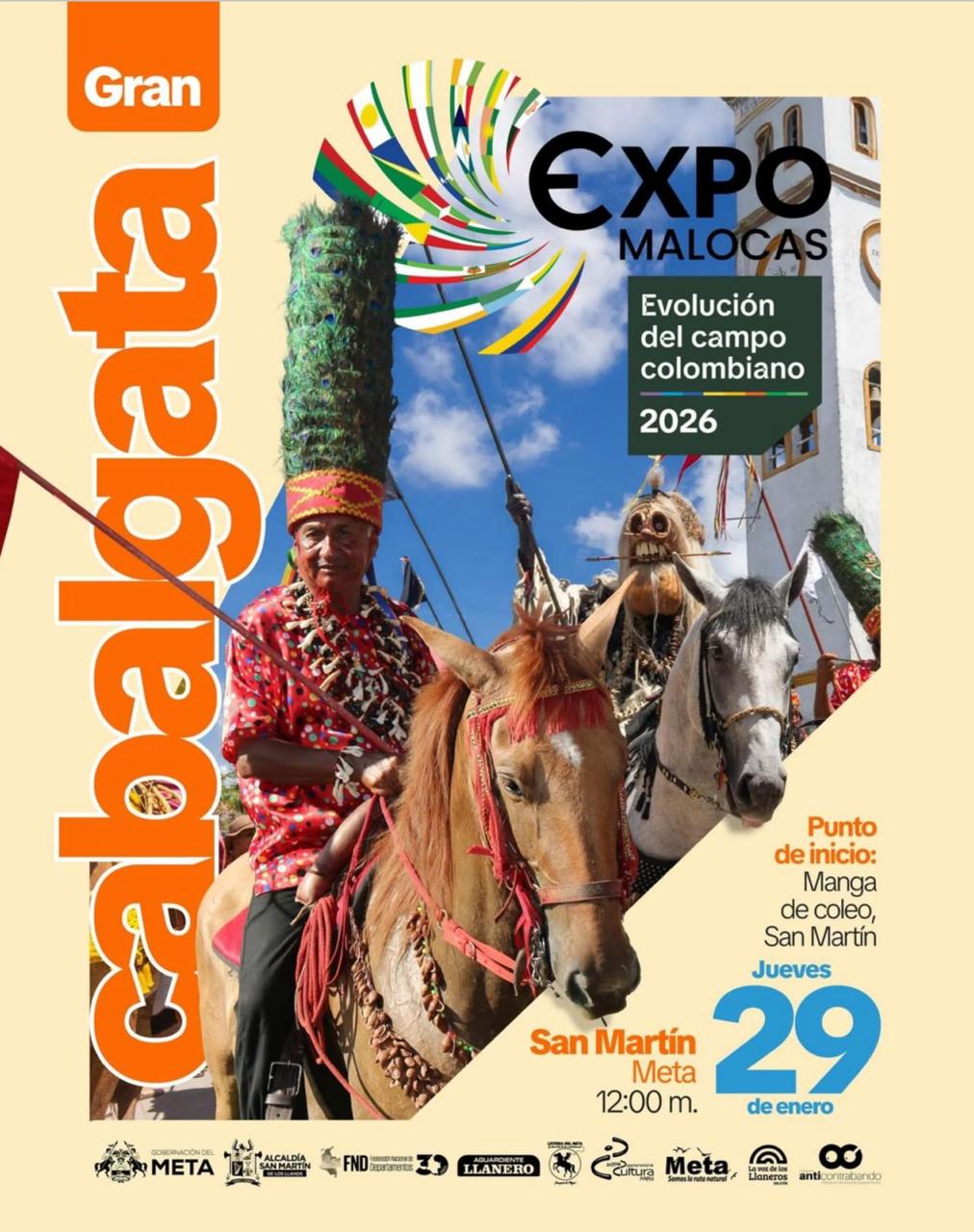 San Martín se alista para la Gran Cabalgata de Expomalocas 2026: conozca el recorrido 2