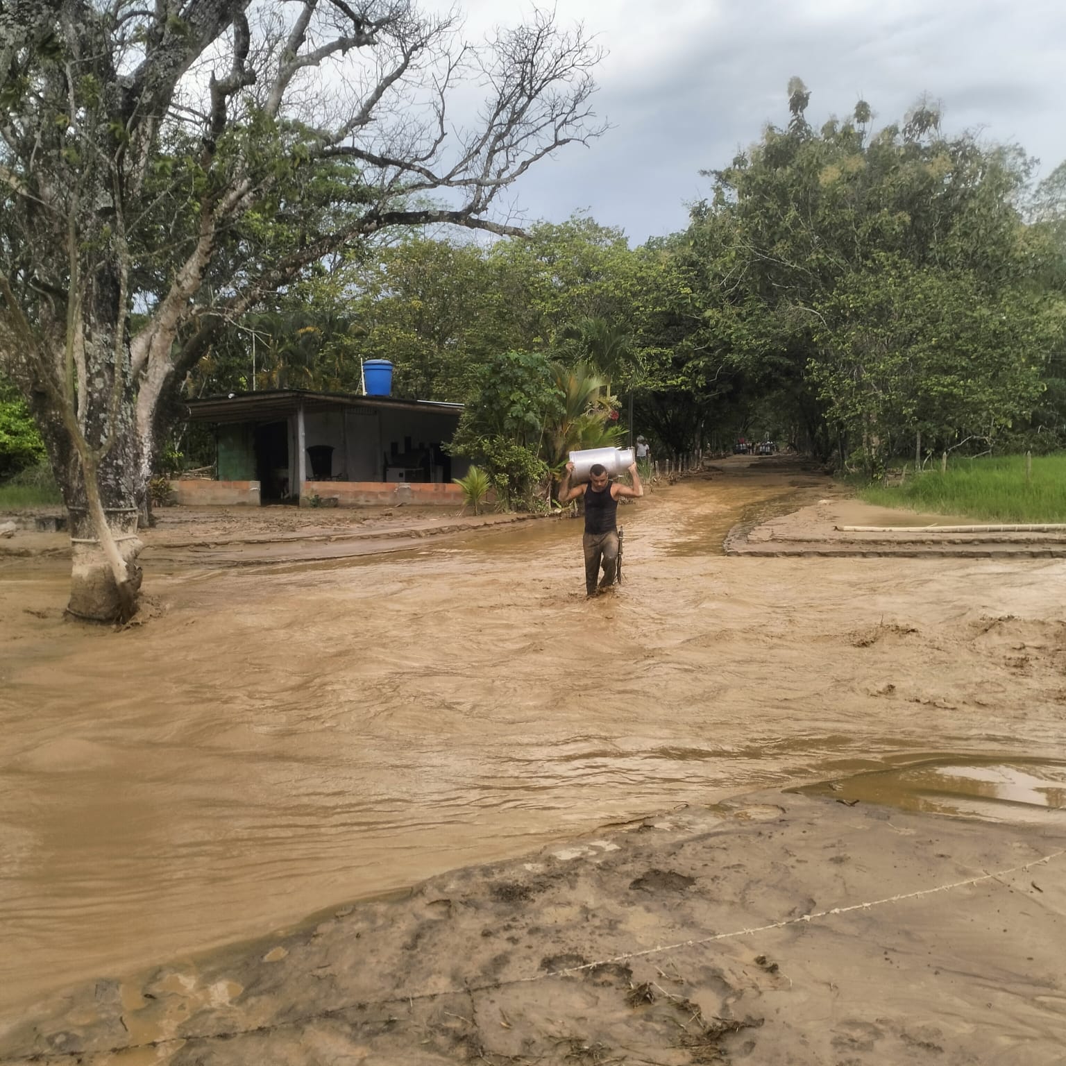Crecientes súbitas dejan cientos de familias afectadas en El Castillo (Meta) 3