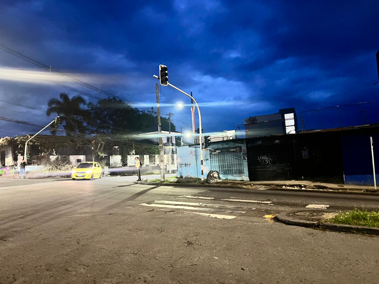 Las fallas estructurales en los semáforos de Villavo 3