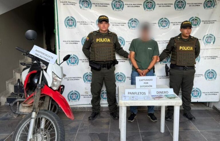 Capturan en flagrancia a presunto extorsionista en zona rural de ...
