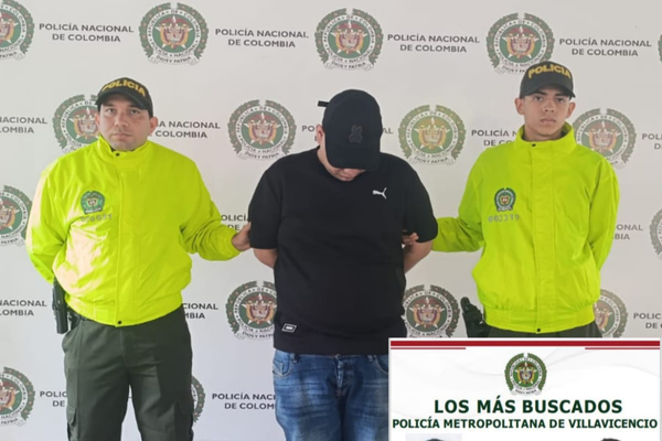 Capturan en Villavicencio a alias 'El Gordo', integrante del cartel de los más buscados 1