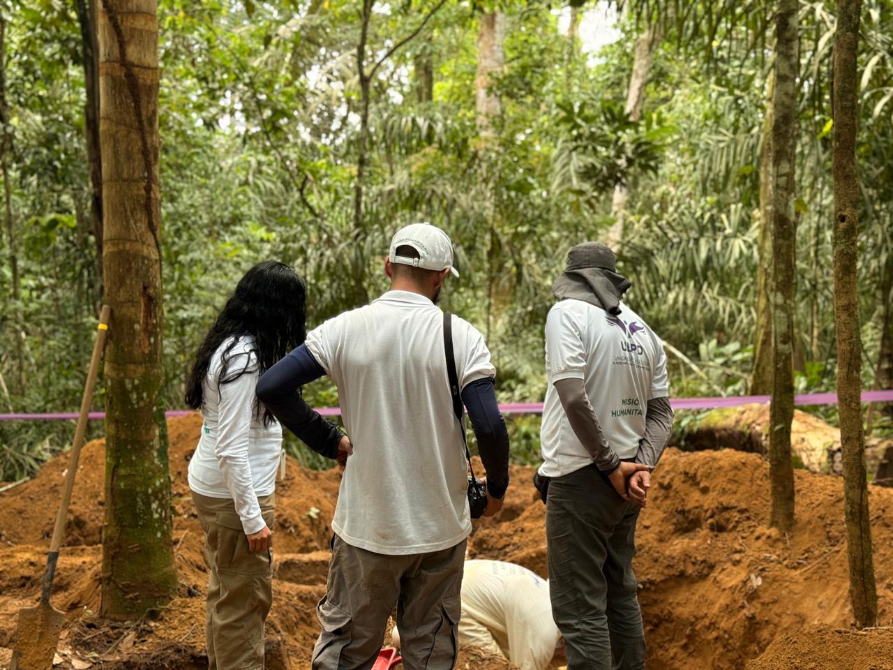 UBPD recupera al menos once cuerpos inhumados en zona rural del Meta 1