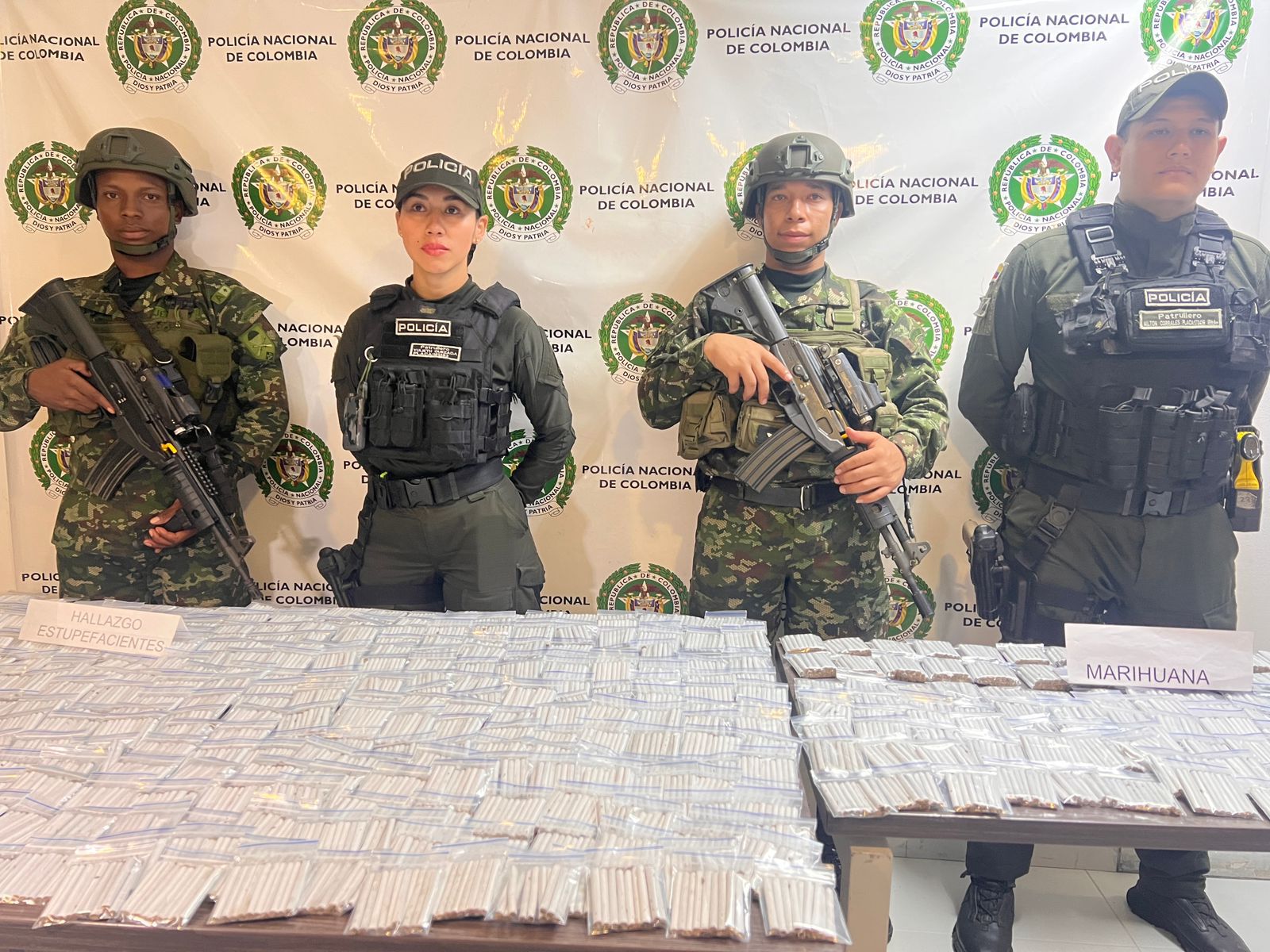 Operativo en La Salle deja millonaria incautación de droga