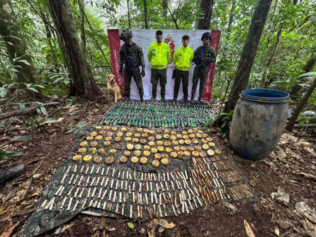 Golpe a Iván Mordisco: incautan depósito de guerra en El Castillo