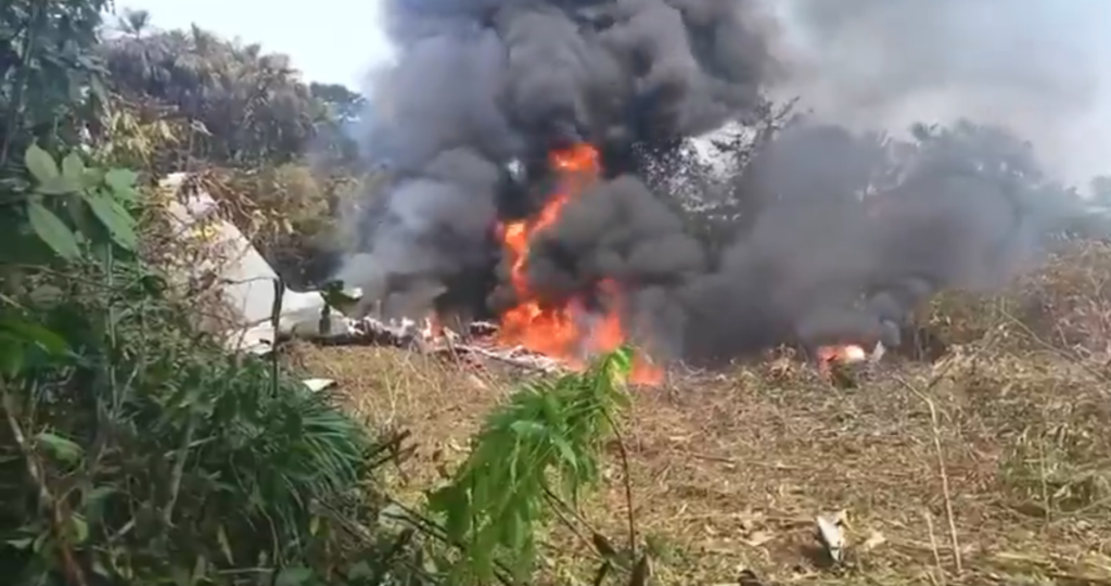 Emergencia en Putumayo: avión militar con más de 100 soldados se accidentó