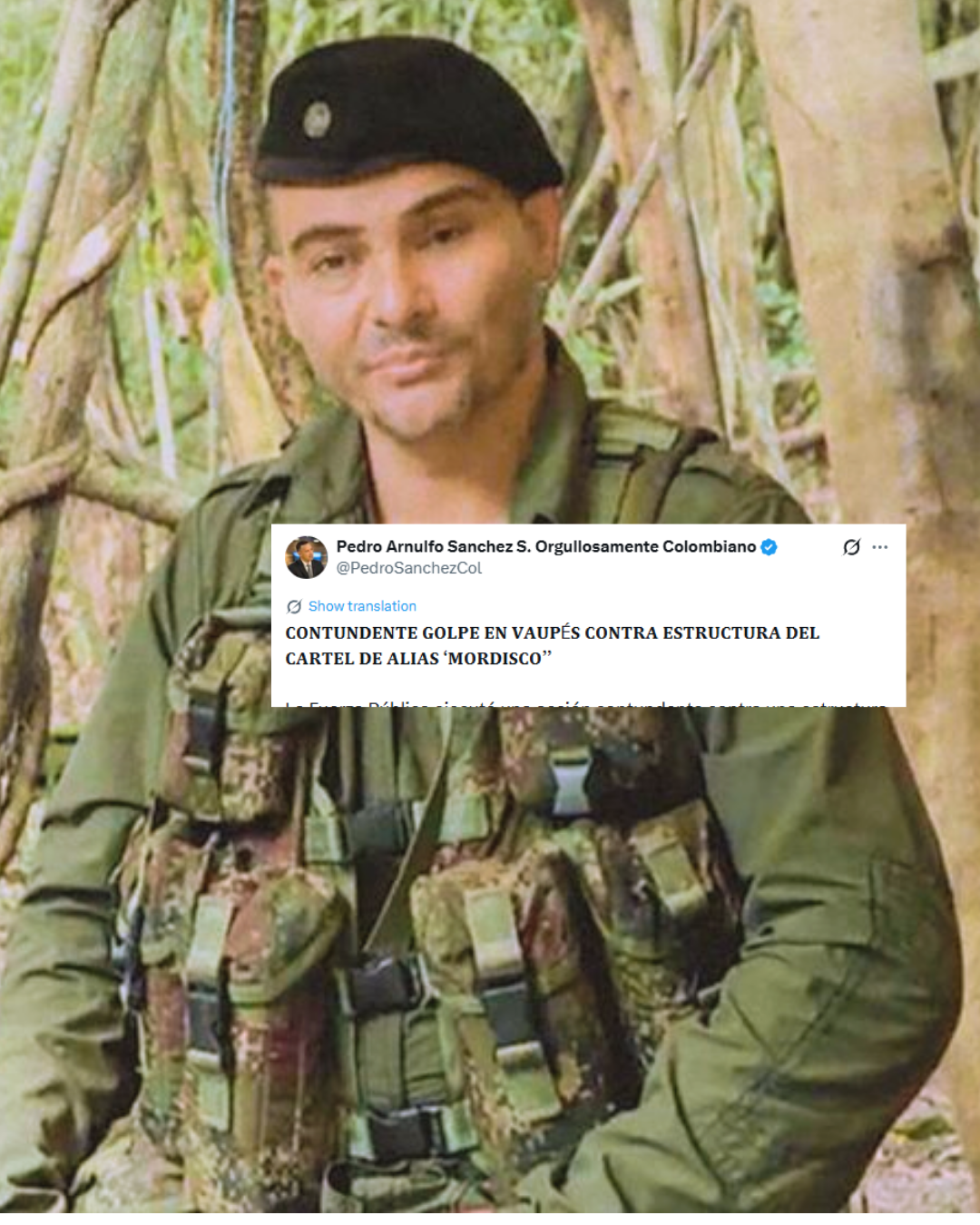 ¿Cayó ‘Iván Mordisco’? Operativo en Vaupés deja seis muertos 1