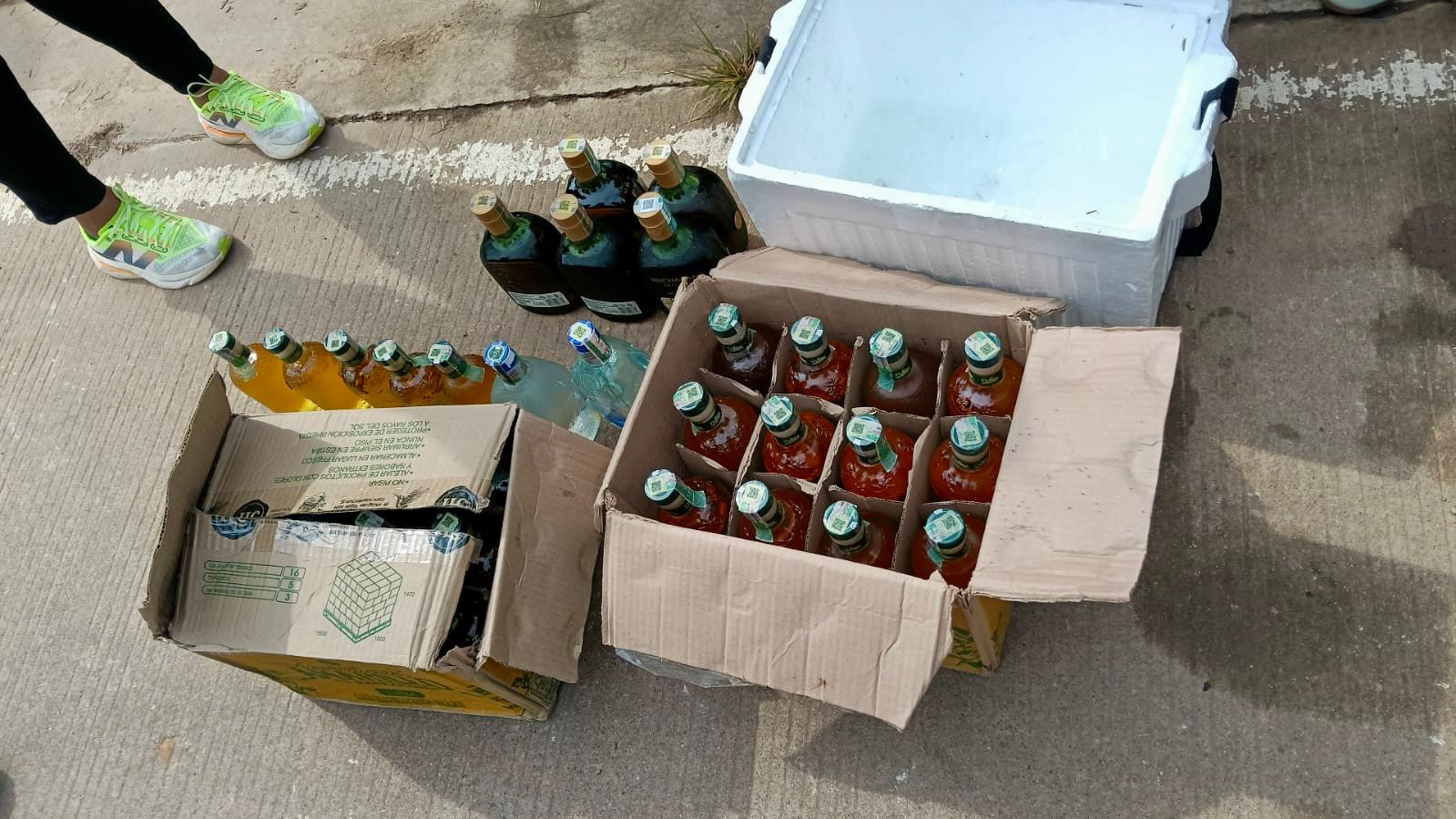 Incautan $15 millones en licor y cigarrillos ilegales en operativos en el Meta