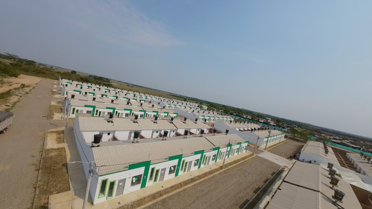 Entregan viviendas a 161 familias en Cabuyaro