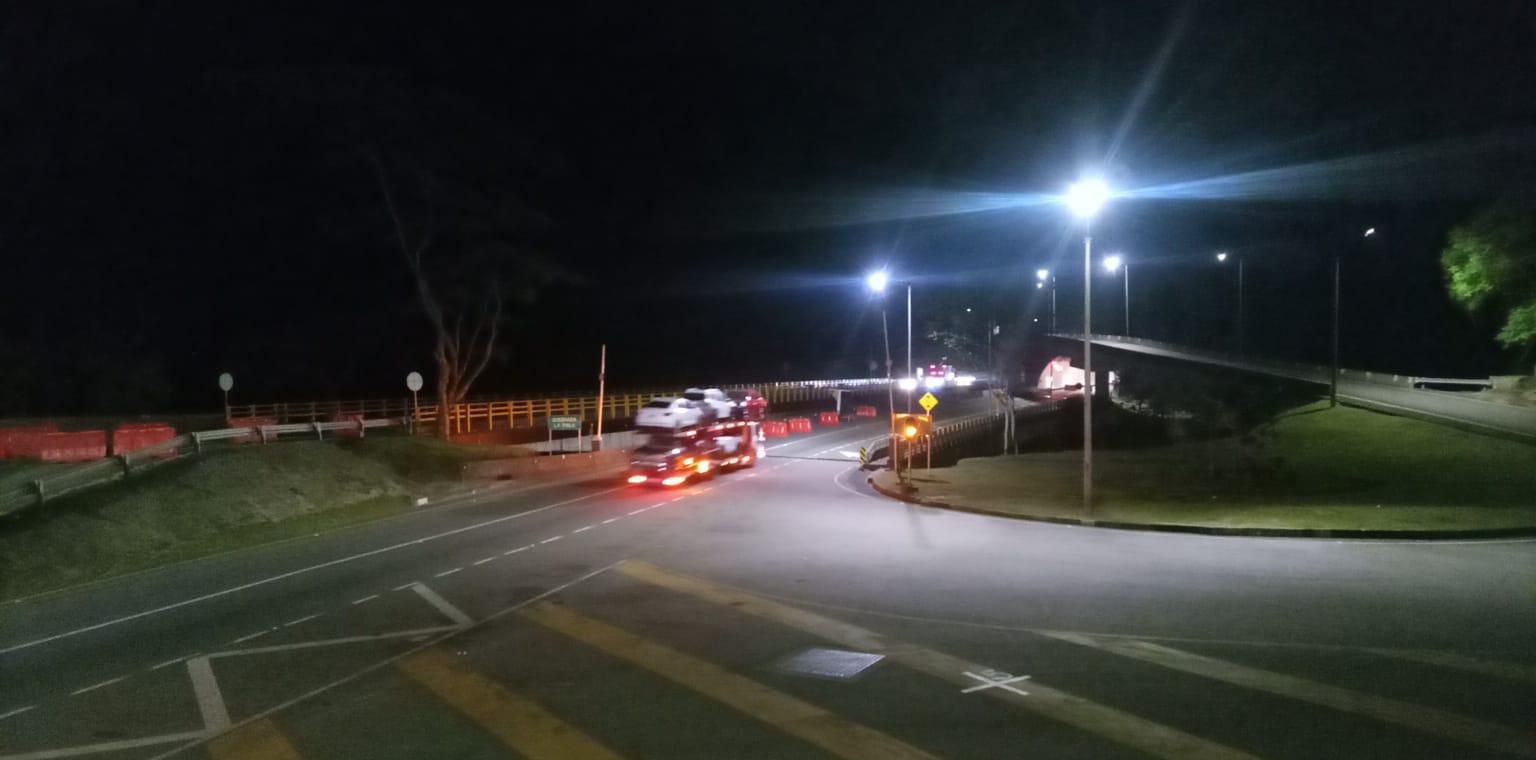Vía al Llano: Siniestro vial en la noche de ayer obligó cierre del túnel Boquerón por varias horas