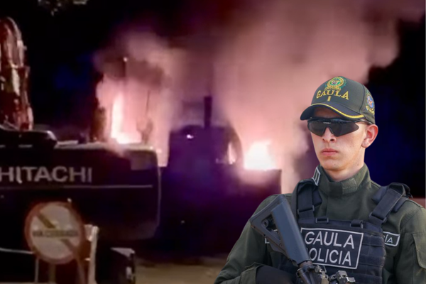 Queman maquinaria amarilla en zona rural de Acacías: autoridades investigan