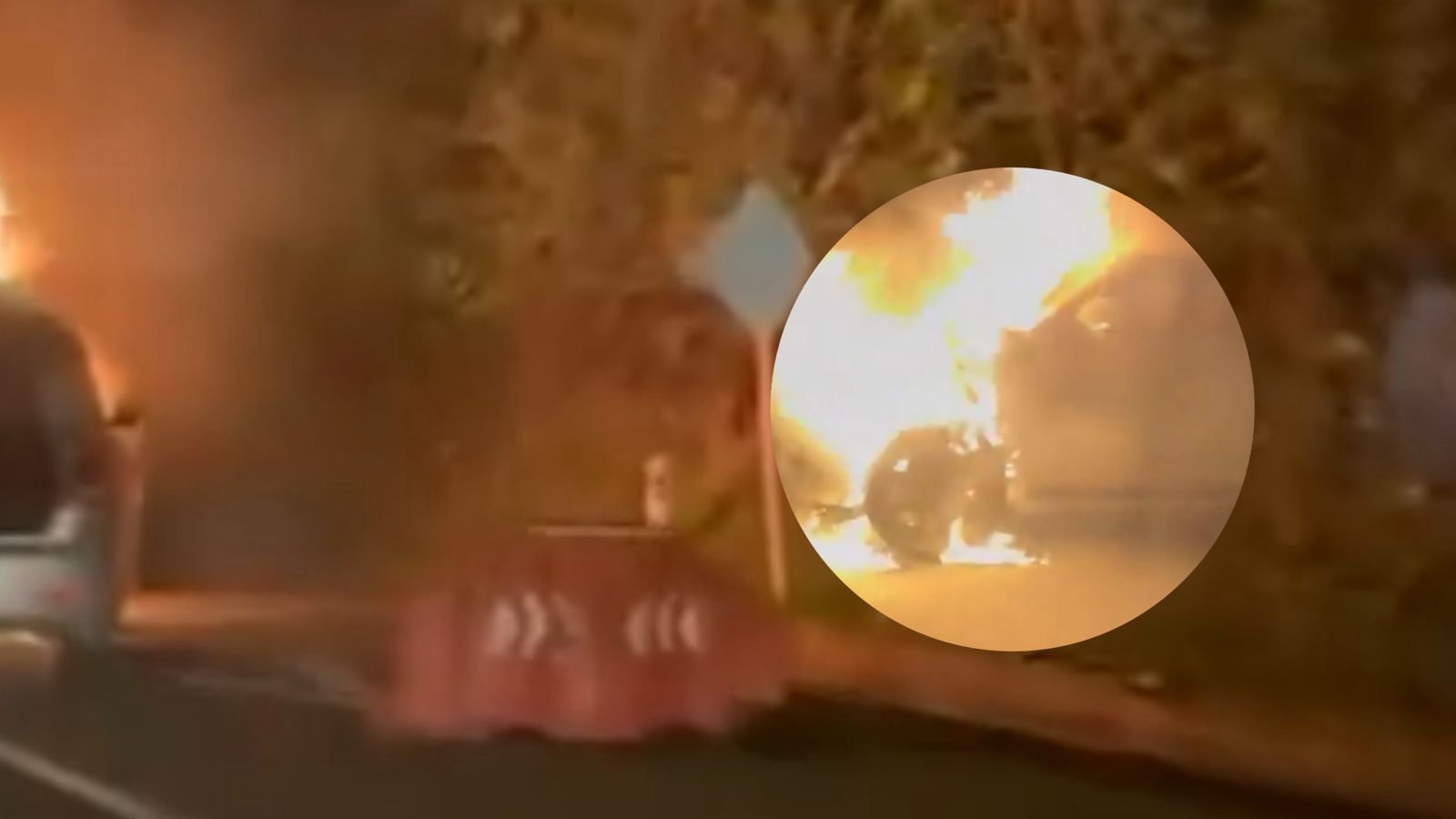 Cierre por accidente en el km 54 afecta el flujo vehicular en la vía Villavicencio – Bogotá 1