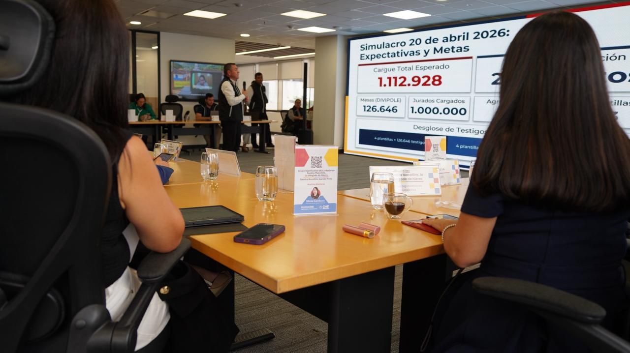 Simulacro nacional del CNE ratifica la efectividad de la Plataforma Única de Postulación y Acreditación de Actores Electorales para elecciones presidenciales 2